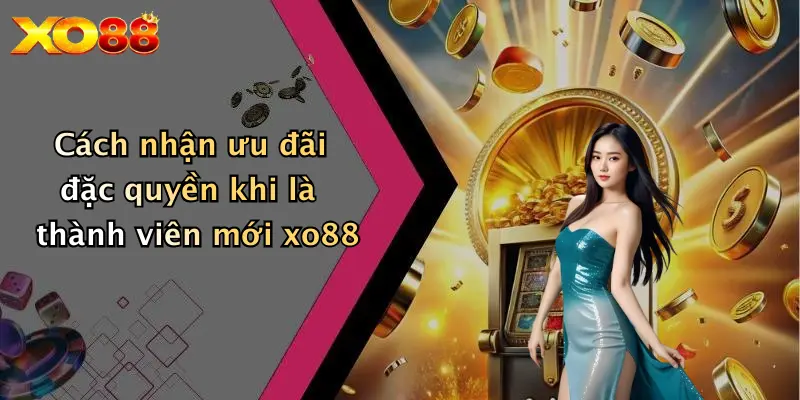 Cách nhận ưu đãi đặc quyền khi là thành viên mới XO88
