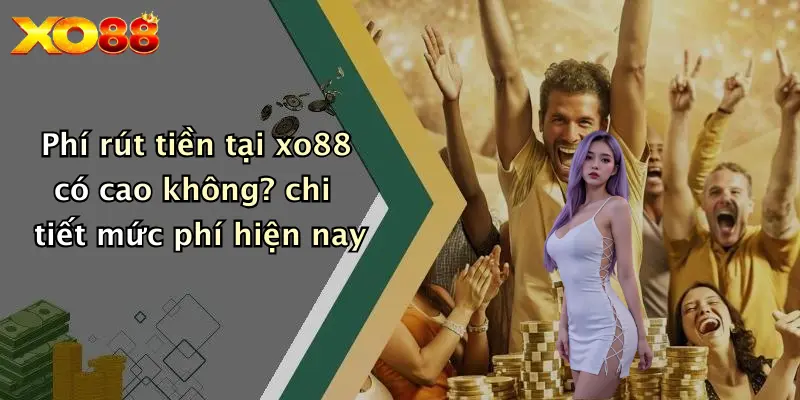 Phí rút tiền tại xo88 có cao không? chi tiết mức phí hiện nay