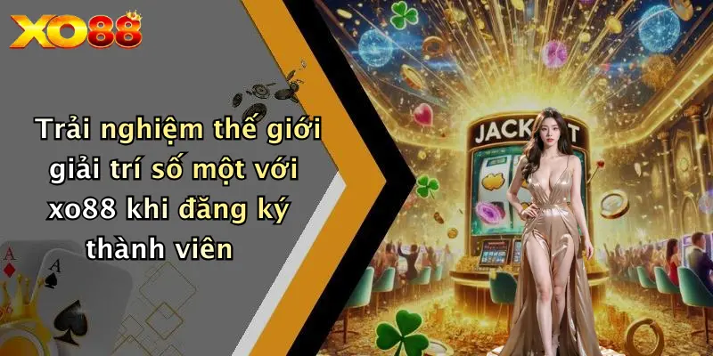 Trải nghiệm thế giới giải trí số một với XO88 khi đăng ký thành viên